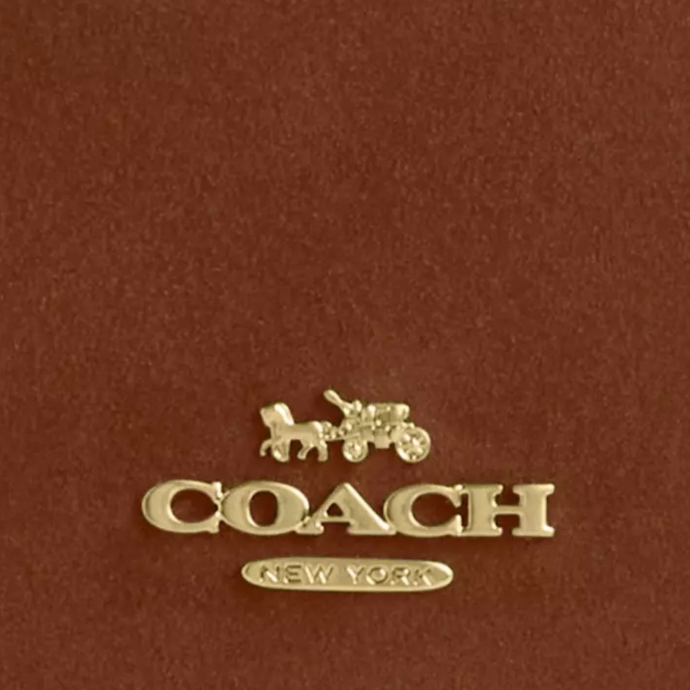 NWT COACH Hadley Convertible‎ Crossbody Bag In Suede - Picture 9 of 9